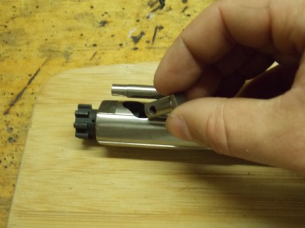 Removing the Bolt Cam Pin